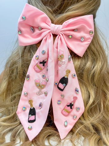 Bubbly Bow Hair Clip