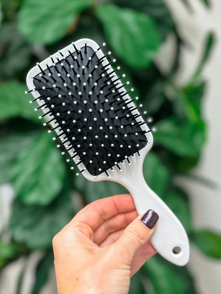 Mardi Gras Printed Hair Brush