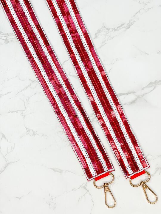 Game Day Sequin Purse Straps